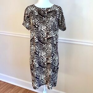 RACHEL ZOE Cheetah - Leopard Animal Print Dress 8